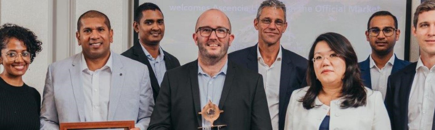 Ascencia intègre le marché officiel de la Bourse et l’indice SEMSI