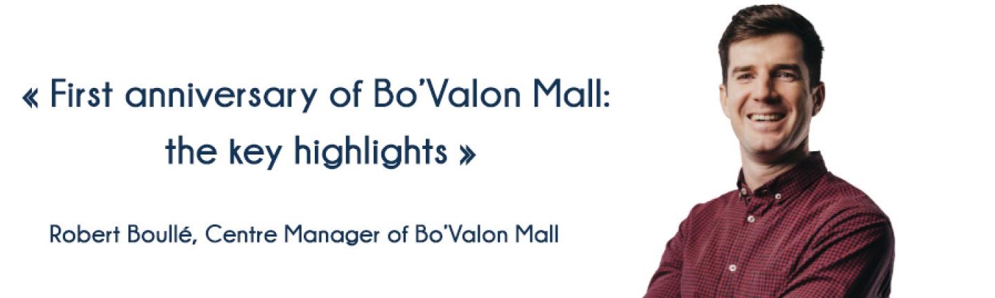 First anniversary of Bo'Valon Mall